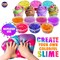 33 Cups Jumbo Slime Kit for Kids, FunKidz Premade Ultimate Slime Pack to DIY Soft, Cloud, Clear, Butter, Glitter, Glow in Dark Slime Making Kit Party Favors Gift Toys for Girls and Boys